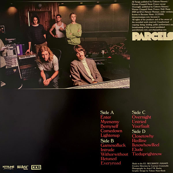 VINILO PARCELS/ LIVE VOL.1 2LP2