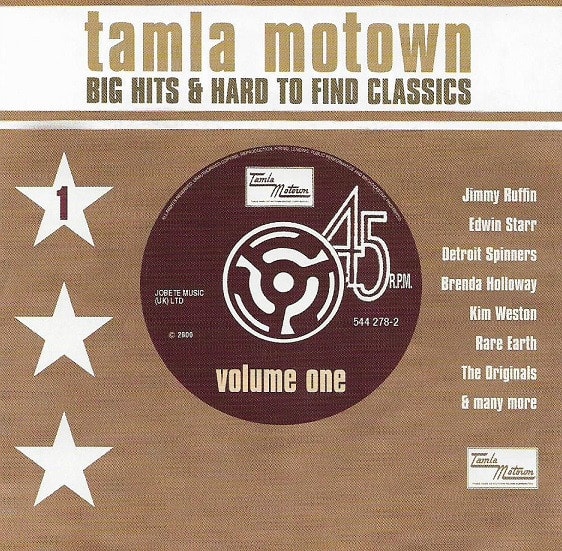 CD TAMLA MOTOWN/ VOL 1 BIG HITS & HART TO FIND CLASSICS 1CD1