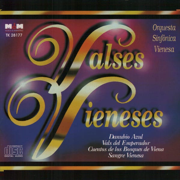 CD ORQUESTA SINFONICA VIENESA/ VALSES VIENESES 1CD1