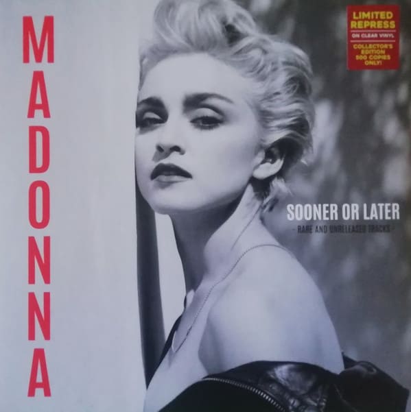 VINILO MADONNA / SOONER OR LATER (CLEAR VINYL) 1LP1