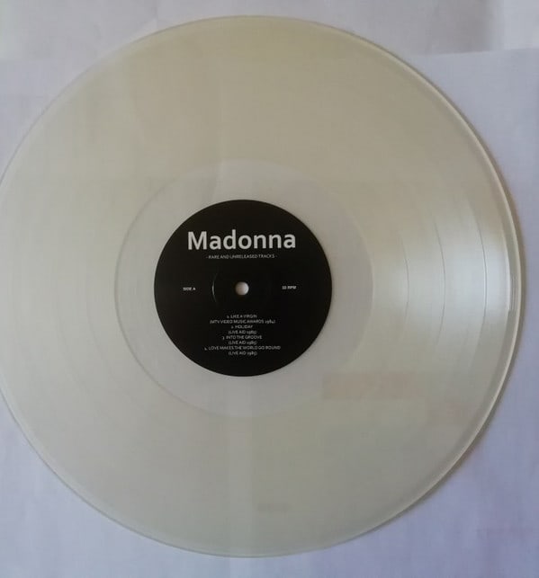 VINILO MADONNA / SOONER OR LATER (CLEAR VINYL) 1LP2