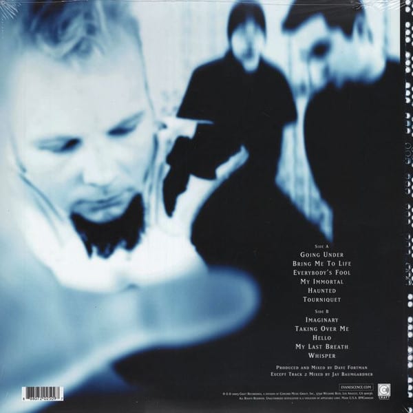 VINILO EVANESCENCE/ FALLEN 1LP2