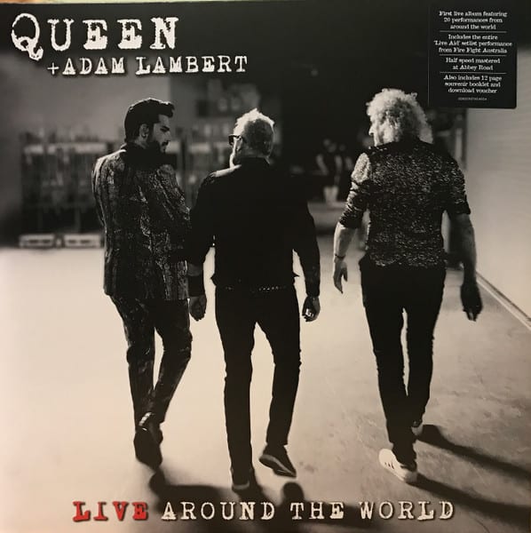 VINILO QUEEN, ADAM LAMBERT/ LIVE AROUND THE WORLD 2LP1