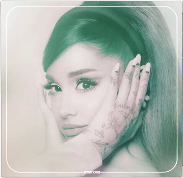 CD ARIANA GRANDE/ POSITIONS (ALTERNATE COVER 2) 1CD1