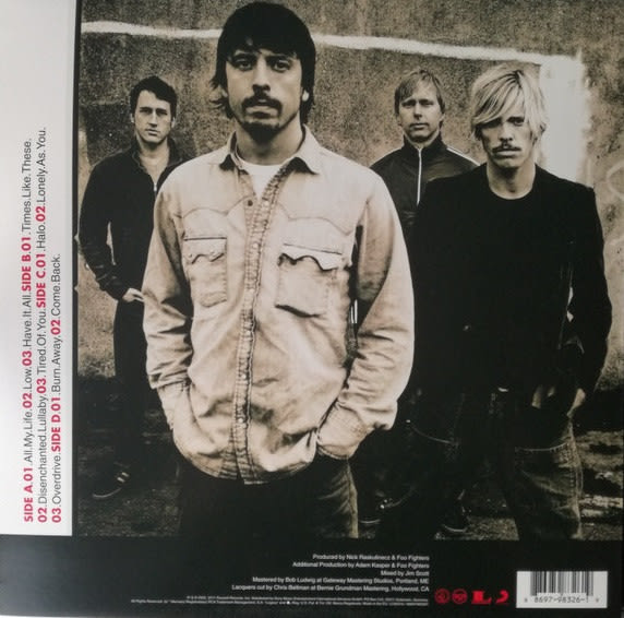 VINILO FOO FIGHTERS/ ONE BY ONE (EUROPA) 2LP2