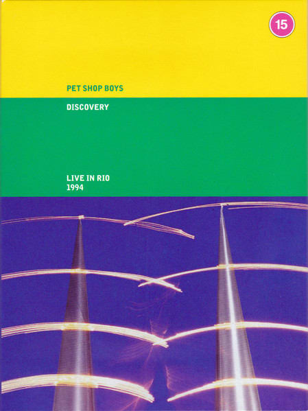 DVD PET SHOP BOYS/ DISCOVERY LIVE IN RIO 1994  3(DVD+2CD)1
