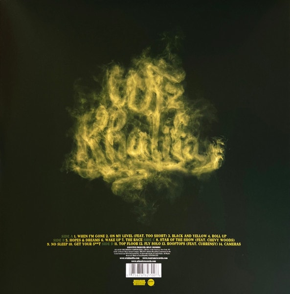 VINILO WIZ KHALIFA/ ROLLING PAPERS (BLUE SPLATTER) 2LP2