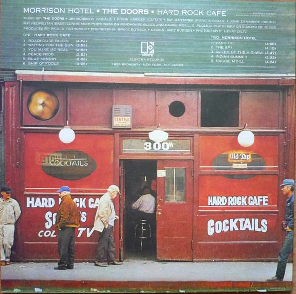 VINILO THE DOORS/ MORRISON HOTEL EDITION HARD ROCK CAFE 1LP5