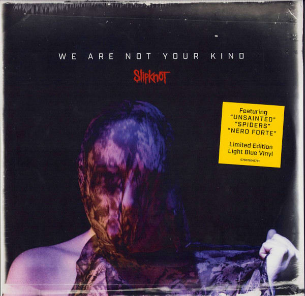 VINILO SLIPKNOT/ WE ARE NOT YOUR KIND (LIGHT BLUE VINIL) 2LP1