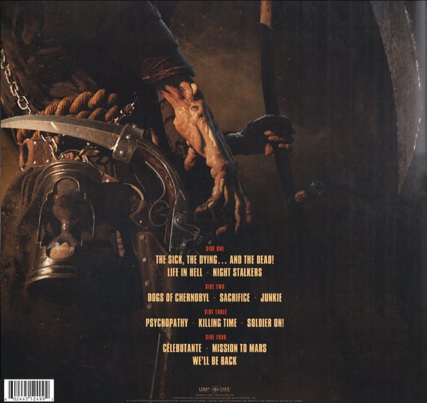 VINILO MEGADETH/ THE SICK, THE DYING AND THE DEAD! VINIL 2LP2