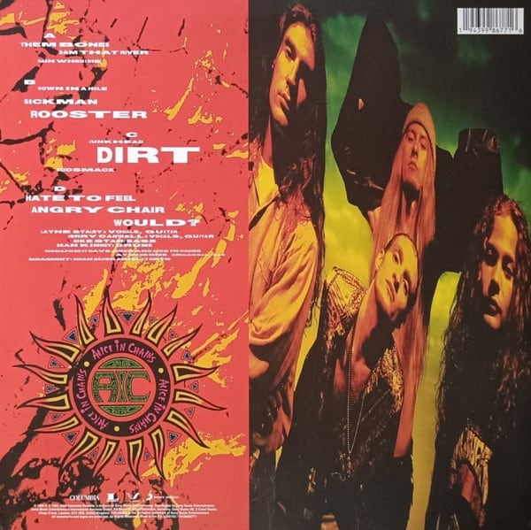 VINILO ALICE IN CHAINS/ DIRT (YELLOW VINYL) 2LP2