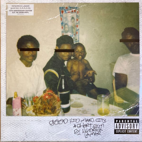 VINILO KENDRICK LAMAR/ GOOD KID M.A.A.D CITY 2LP1