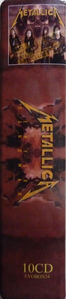 CD METALLICA/ ENTER SANDMAN LIVE BOX SET 10CD1
