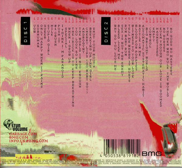 CD GARBAGE/ ANTHOLOGY 2CD2
