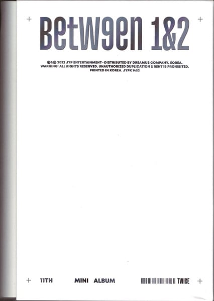 CD TWICE/ BETWEEN 1 & 2 1CD1