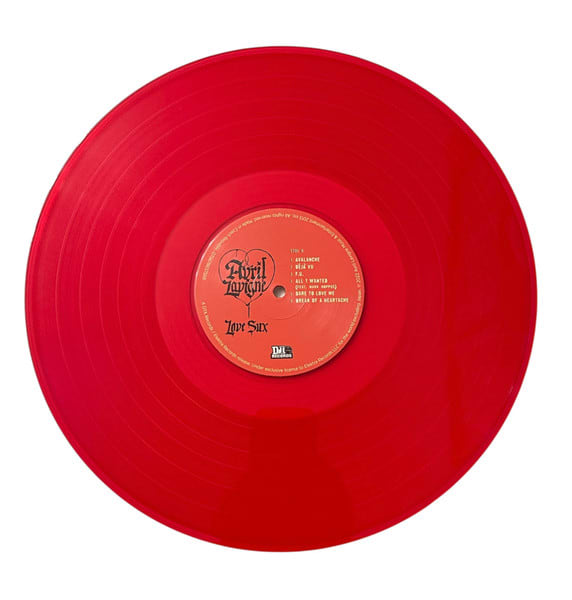 VINILO AVRIL LAVIGNE/ LOVE SUX, RED TRANSLUCENT 1LP2