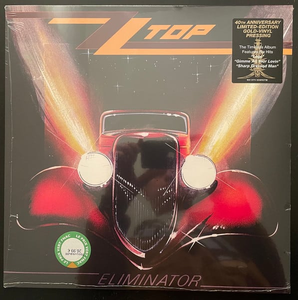 VINILO ZZ TOP/ ELIMITATOR (GOLD VINYL) 1LP1