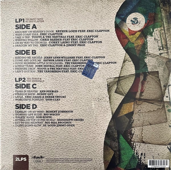 VINILO VARIOS ARTISTAS/ THE MANY FACES OF ERIC CLAPTON 2LP3