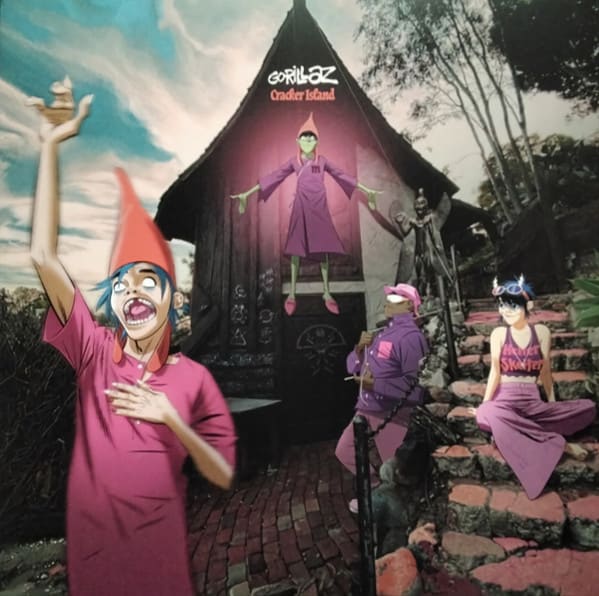 VINILO GORILLAZ/ CRACKER ISLAND 1LP1