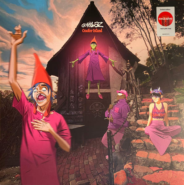 VINILO GORILLAZ/ CRACKER ISLAND (NEON PINK VINYL) 1LP1