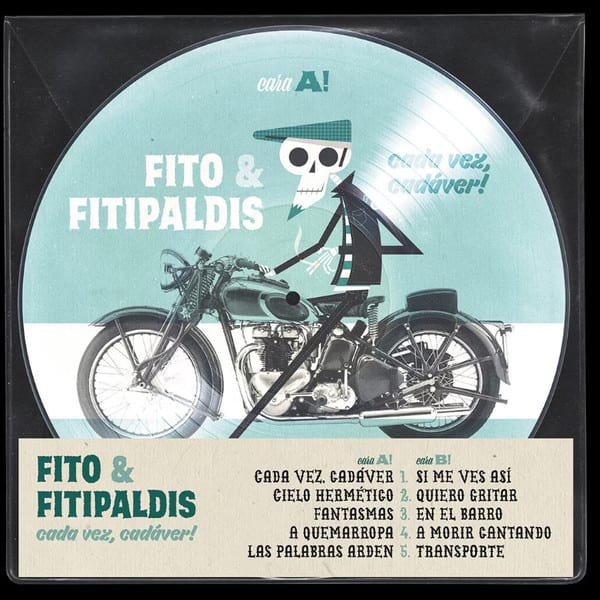 VINILO FITO Y FITIPALD/ CADA VEZ CADAVER (PICTURE DISC) 1LP1