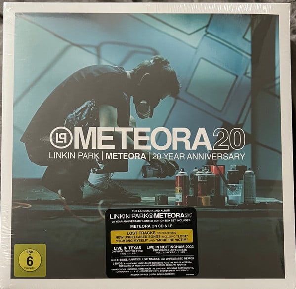 VINILO LINKIN PARK/ METEORA, 20th ANNIVERSARY 11(5LP+4CD+2DVD)1