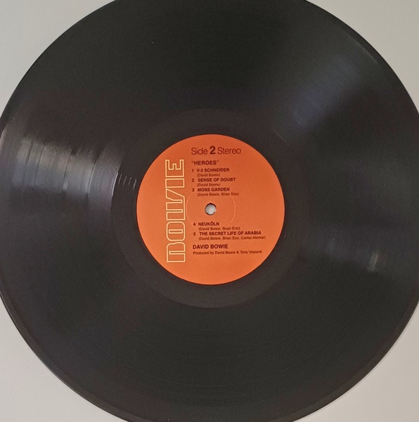 VINILO DAVID BOWIE/ HEROES 1LP2