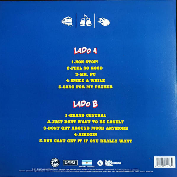 VINILO DANCING MOOD/ NON STOP (BLUE VINYL) 1LP2