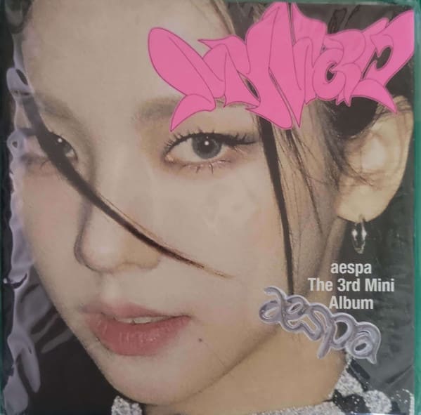 CD AESPA/ MY WORLD - THE 3RD MINI ALBUM PINK SMCD293 1CD1