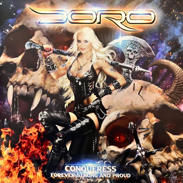 VINILO DORO/ CONQUERESS - FOREVER STRONG AND PROUD  2LP1