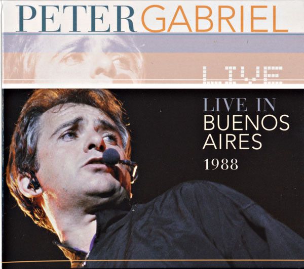 CD PETER GABRIEL / LIVE IN BUENOS AIRES 1CD1