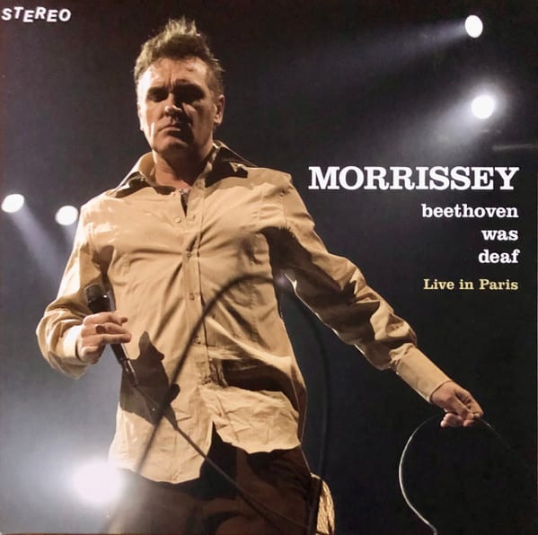 VINILO MORRISSEY/ BEETHOVEN WAS DEAF LIVE IN PARIS (ORANGE VINYL)1LP1