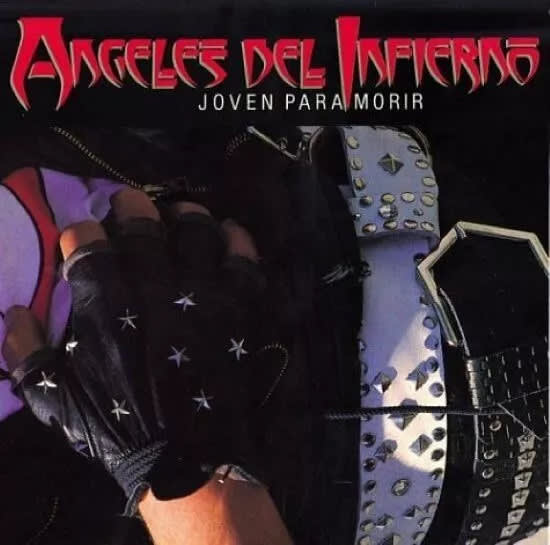 VINILO ANGELES DEL INFIERNO/ JOVEN PARA MORIR 1LP1
