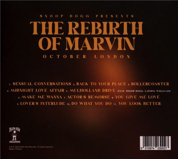 CD SNOOP DOGG PRES. OCTOBER LONDON/THE REBIRTH OF MARVIN 1CD2