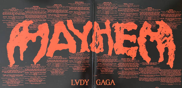 VINILO LADY GAGA/ MAYHEM 2LP2