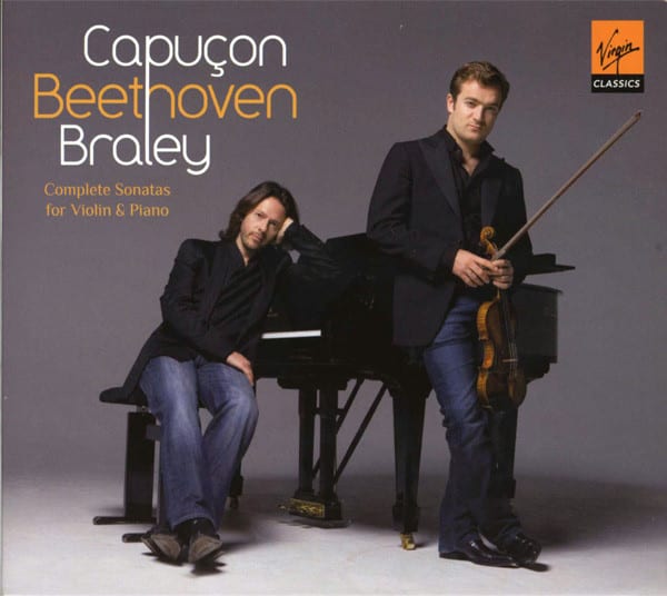 CD RENAUD CAPUCON & FRANK BRALEY/ BEETHOVEN: COMPLETE SONATAS FOR VIOLIN & PIANO 3CD1