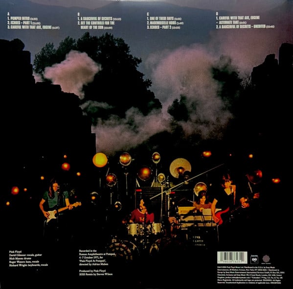 VINILO PINK FLOYD/ AT POMPEII MCMLXXII 2LP2