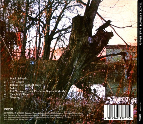 CD BLACK SABBATH/ BLACK SABBATH 1CD2