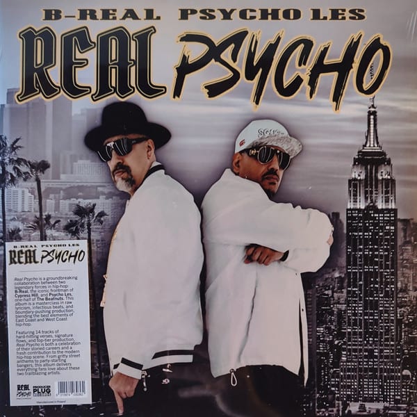 VINILO B-REAL & PSYCHO LES/ REAL PSYCHO 1LP1