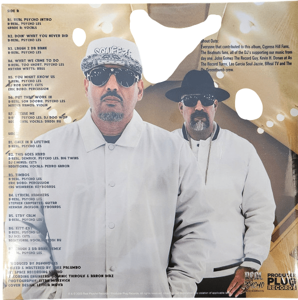 VINILO B-REAL & PSYCHO LES/ REAL PSYCHO - DELUXE EDITION 2LP2