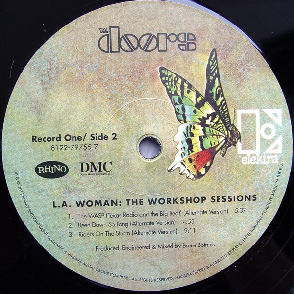 VINILO THE DOORS/ L.A. WOMAN: THE WORKSHOP SESSIONS 2LP5
