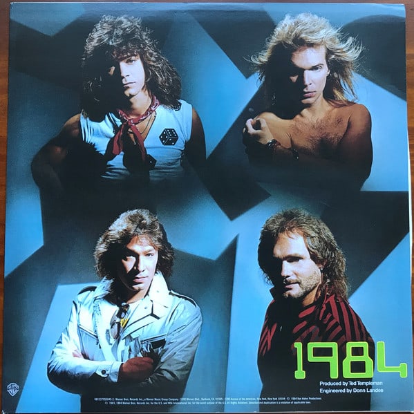 VINILO VAN HALEN/ 1984 1LP2