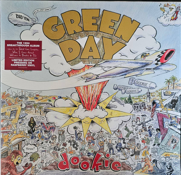 VINILO GREEN DAY/ DOOKIE (Raspberry Vinyl) 1LP1