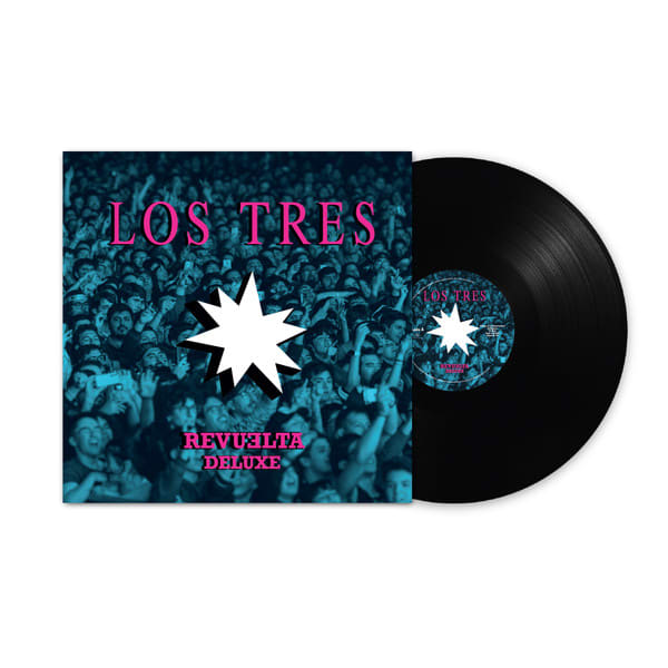 VINILO LOS TRES/ LA REVUELTA EN VIVO 3LP3