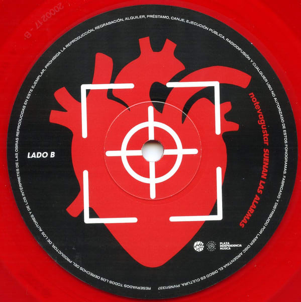VINILO NO TE VA GUSTAR/ SUENAN LAS ALARMAS (RED VINYL) 1LP3
