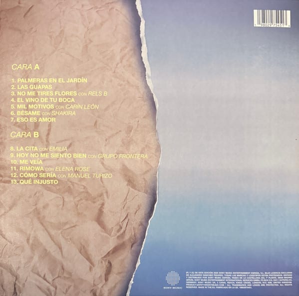 VINILO ALEJANDRO SANZ/ ¿Y AHORA QUÉ +? 1LP2