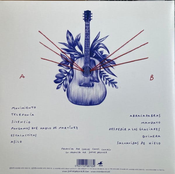 VINILO JORGE DREXLER/ SALVAVIDAS DE HIELO (EUROPE) 1LP2