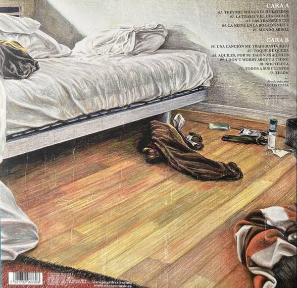 VINILO JORGE DREXLER/ AMAR LA TRAMA 1LP2