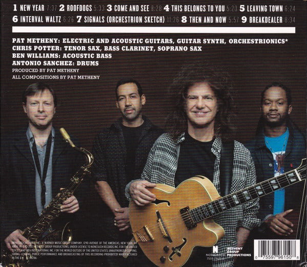 CD PAT METHENY/ UNITY BAND 1CD2