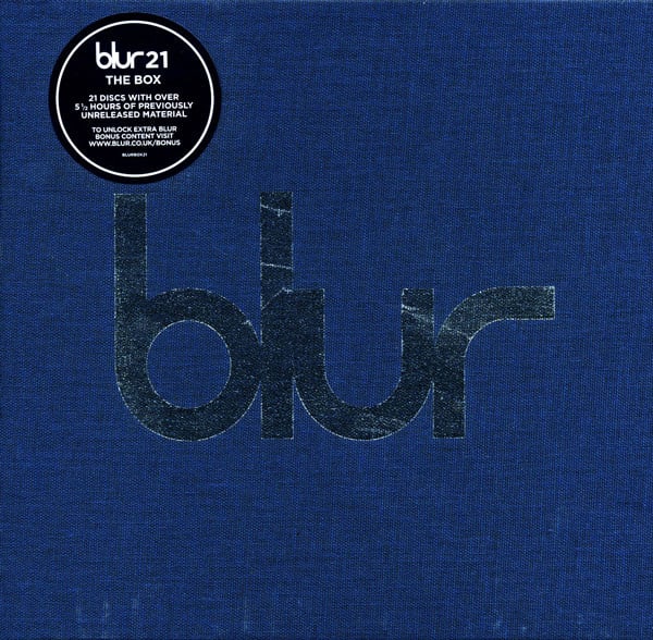 CD BLUR/ BLUR 21: THE BOX 22CD1